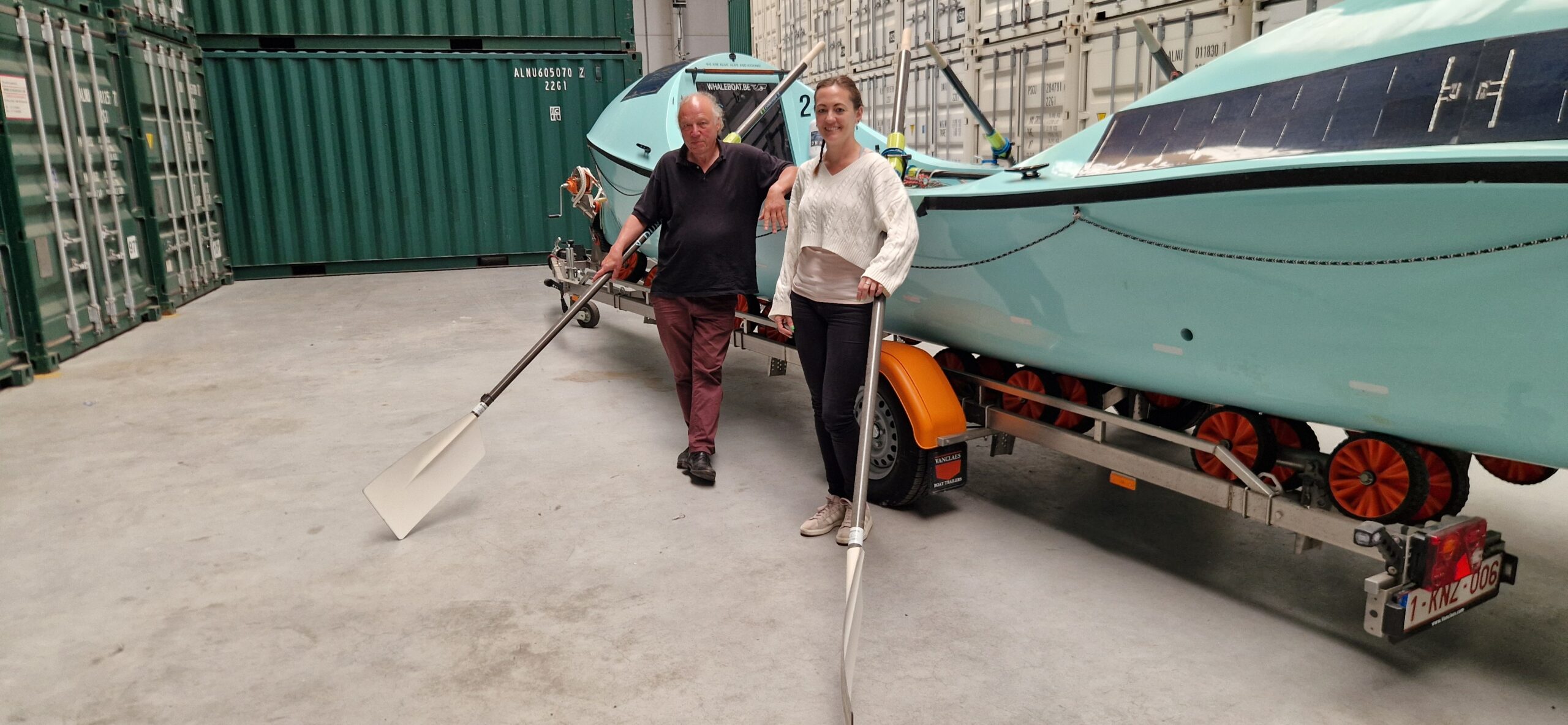 Kim and Lieven with Brothership